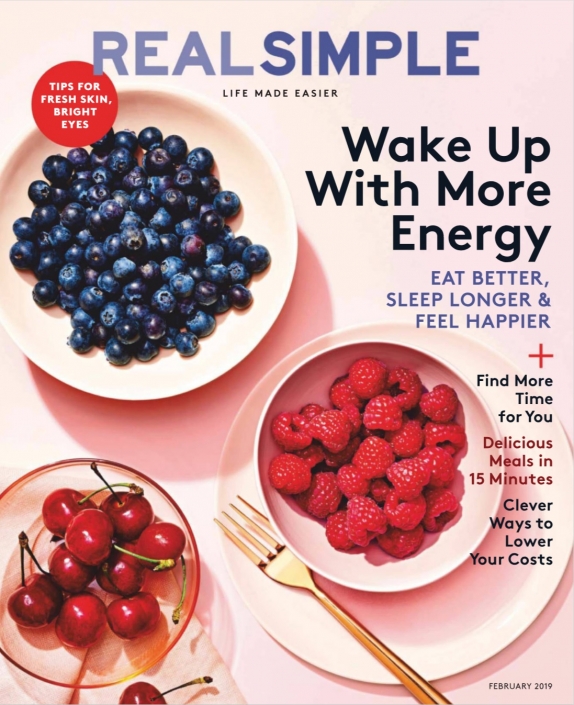 Real Simple February 2019 Cover real simple February cloud storage