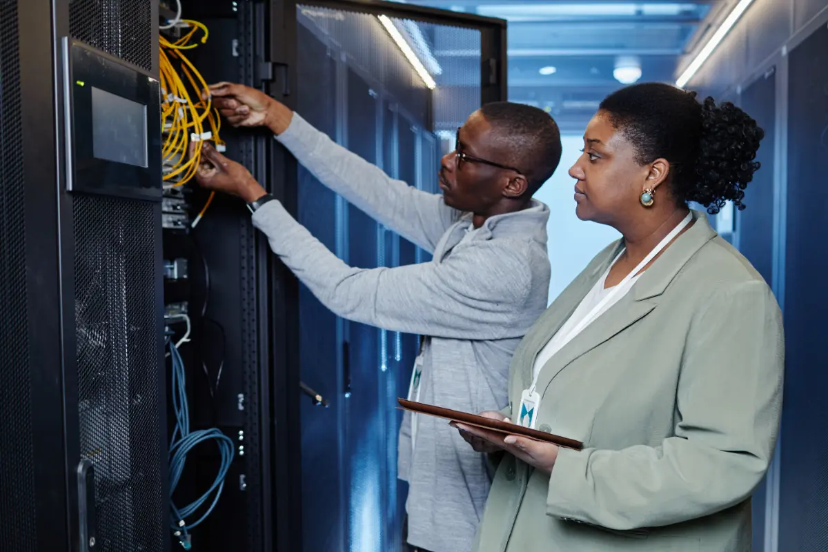 System Admins in Data Center