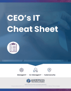 CEO's IT Cheat Sheet