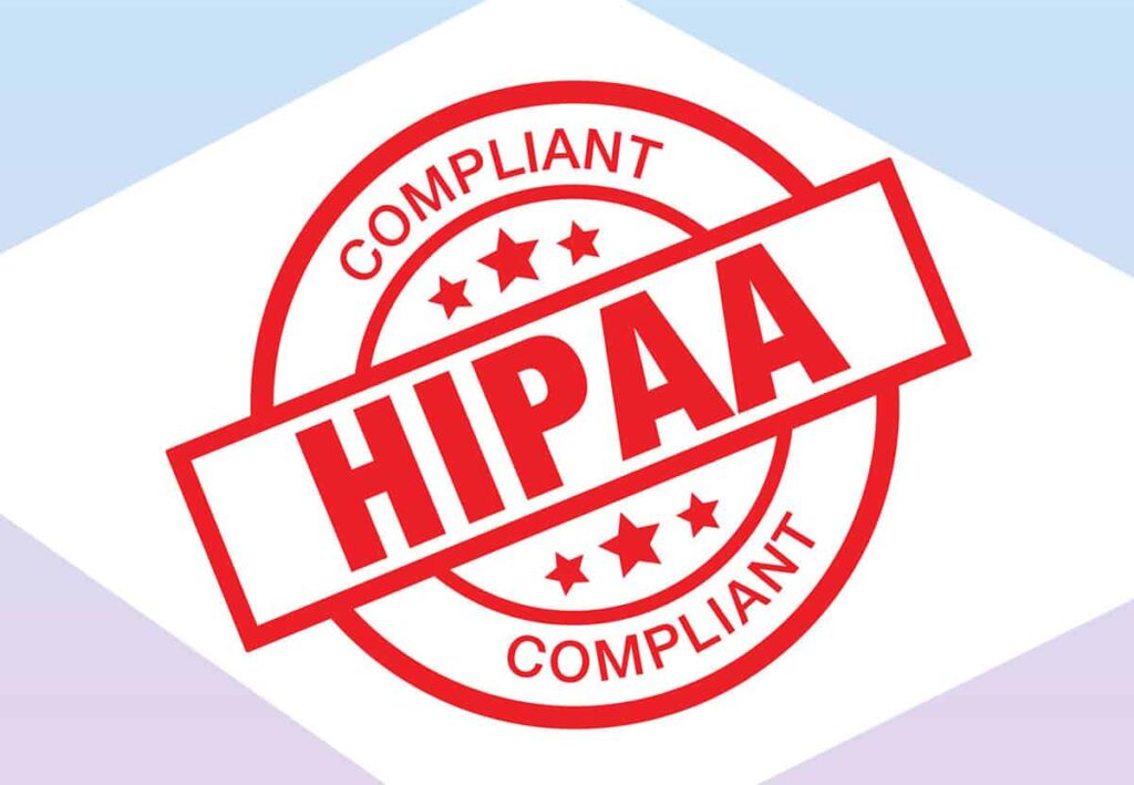 HIPAA compliant stamp