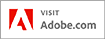 visit adobe badge