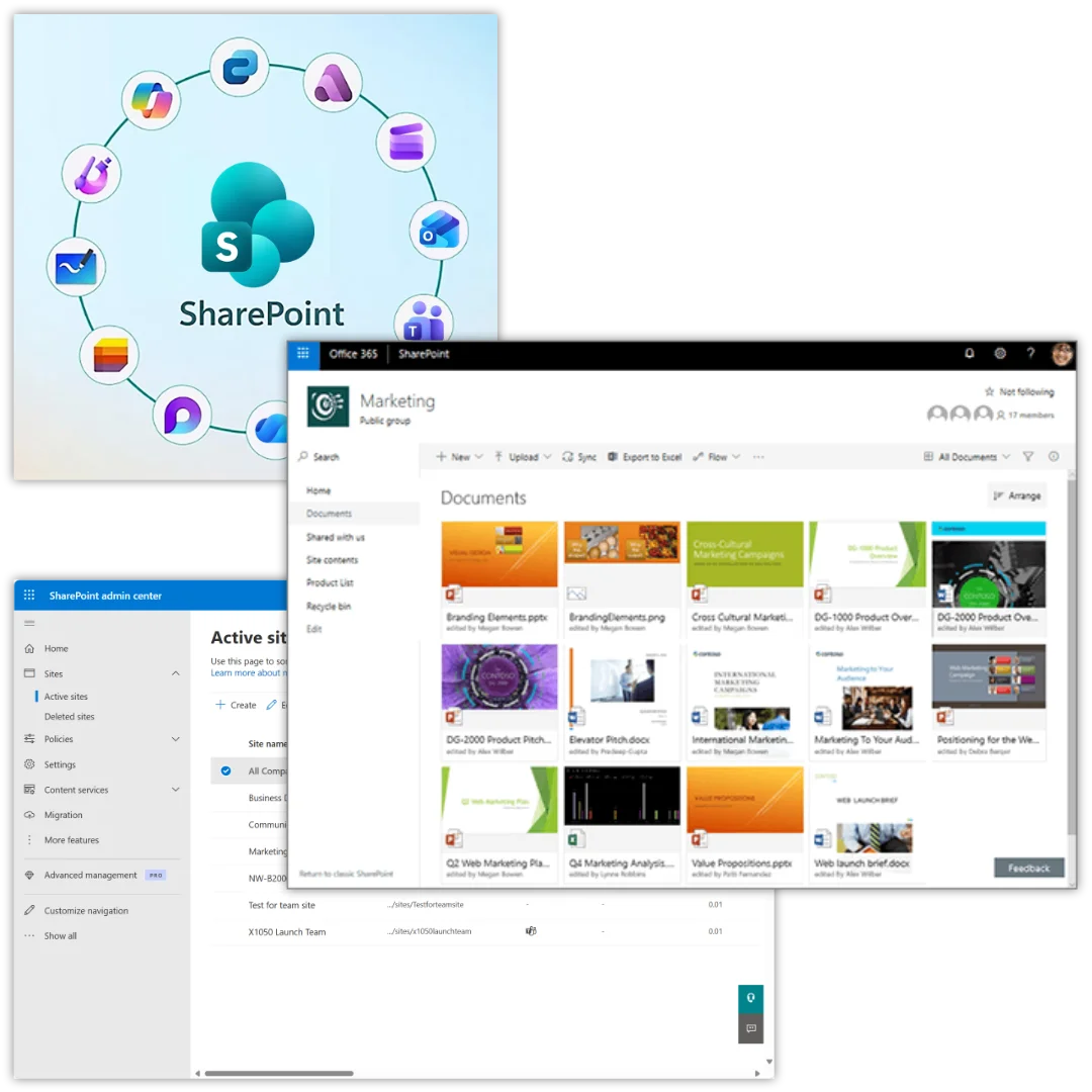 Sharepoint email spread