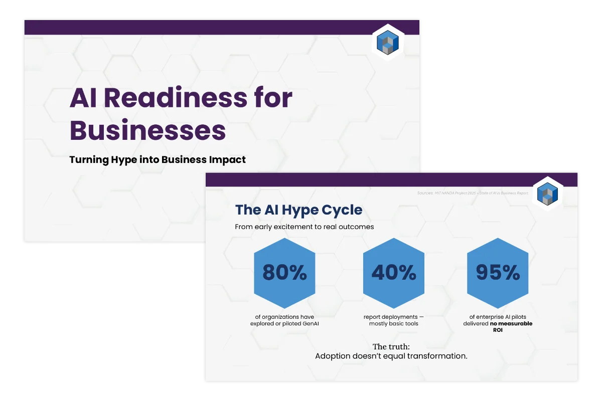 AI Readiness Lunch and Learn presentation