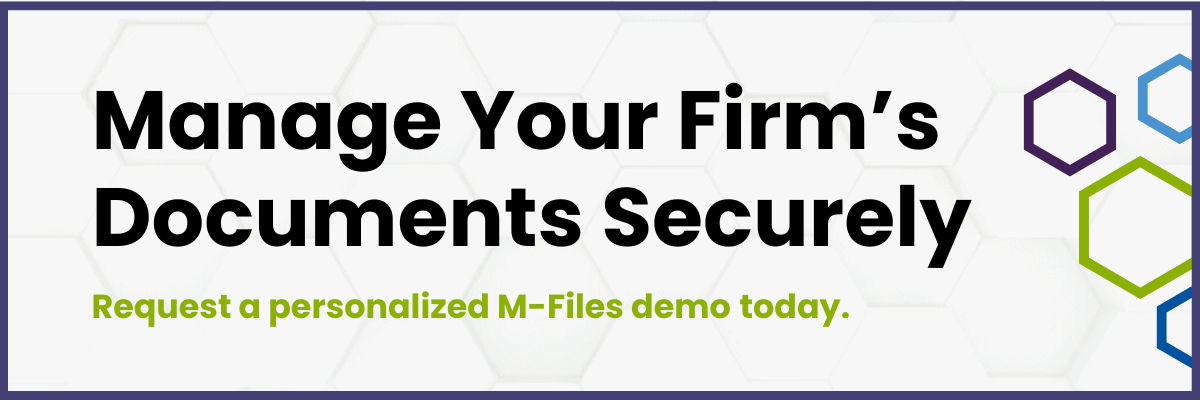 M-Files document management for financial services